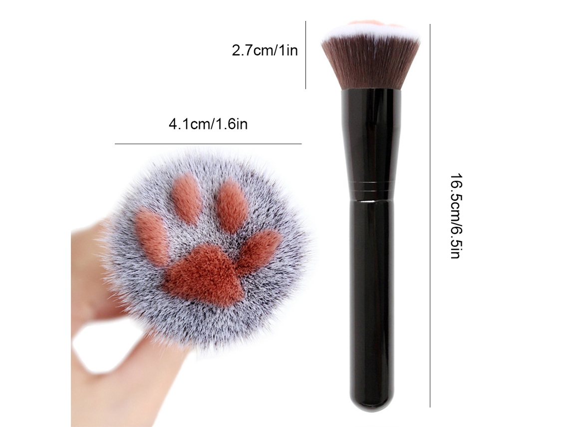 Pincéis De Maquiagem Para Blush E Concealer - Aplicação Precisa