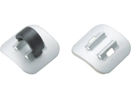 Ligas JAGWIRE WORKSHOP Alloy Stick-On Cable GuiDe-Silver 50Pcs (Cinzento - TU)