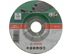 Conjunto de 5 Discos de Corte BOSCH Curvos para Pedra D= 115 mm