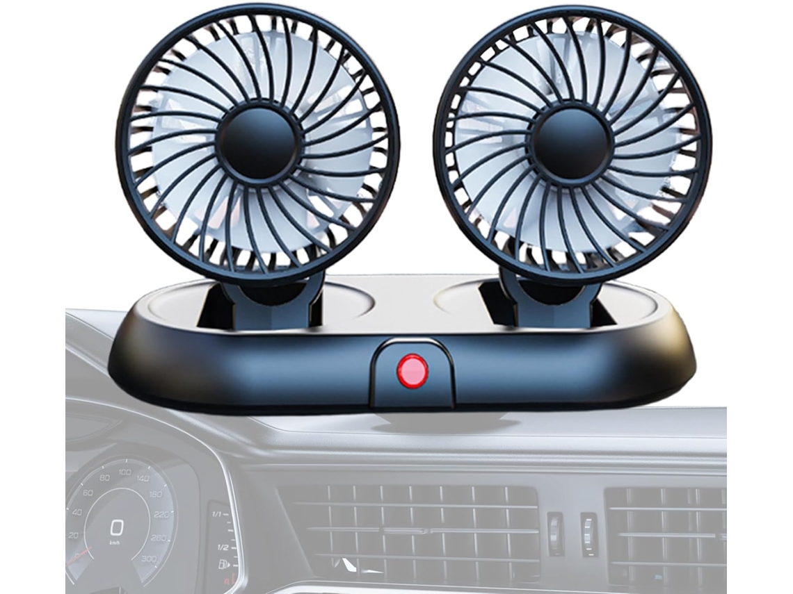Ventilador Para Carro, Ventilador Portátil Para Carro, Resfriamento