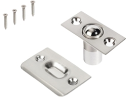 Conjunto De 5 Porta Travas Com Mola Rolada E Esfera Latão Para