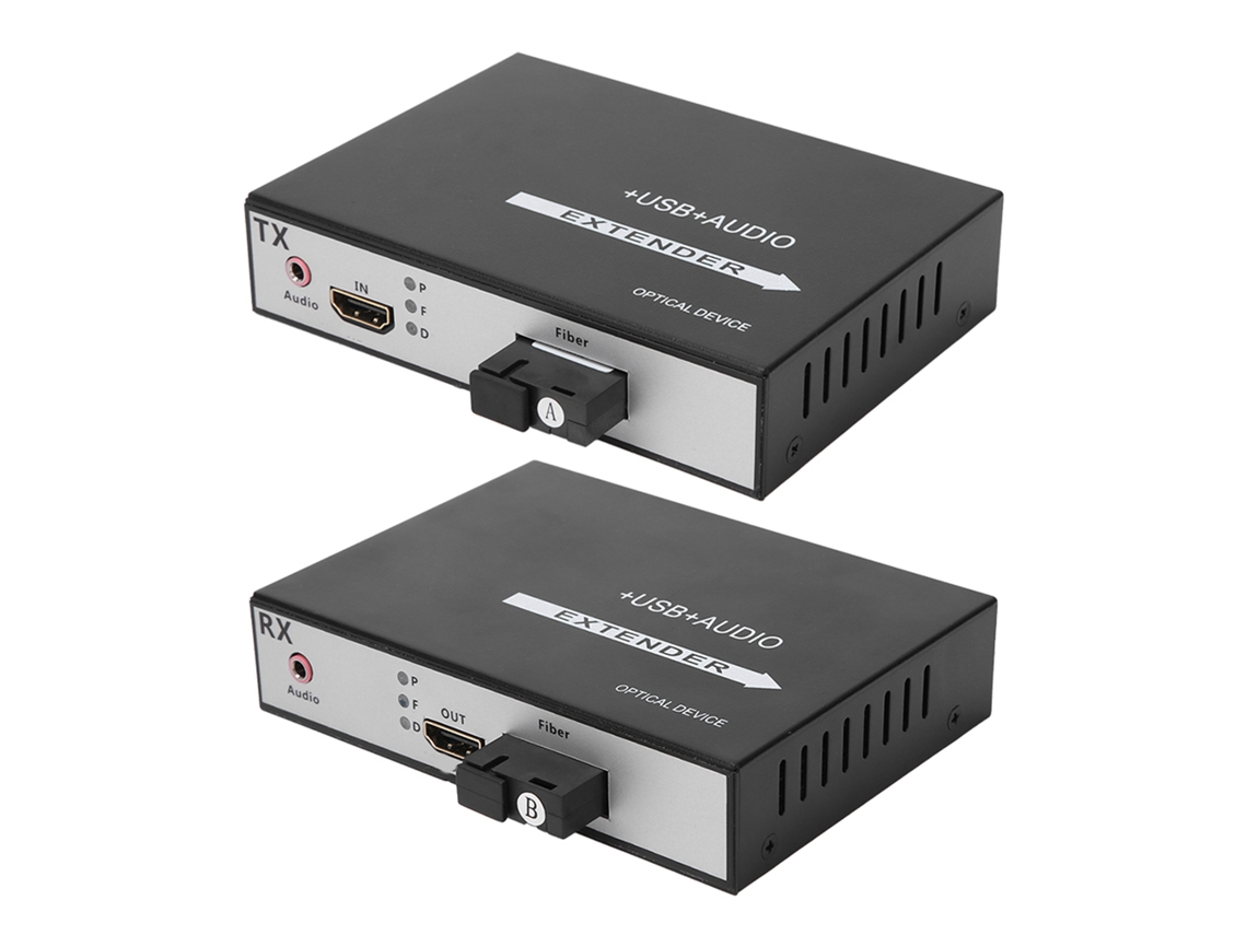 Laxiscreed Extensor Hdmi Digital Com Interfaces Fc/sc Para Transmissão E Receção De Sinal De Vídeo E Áudio