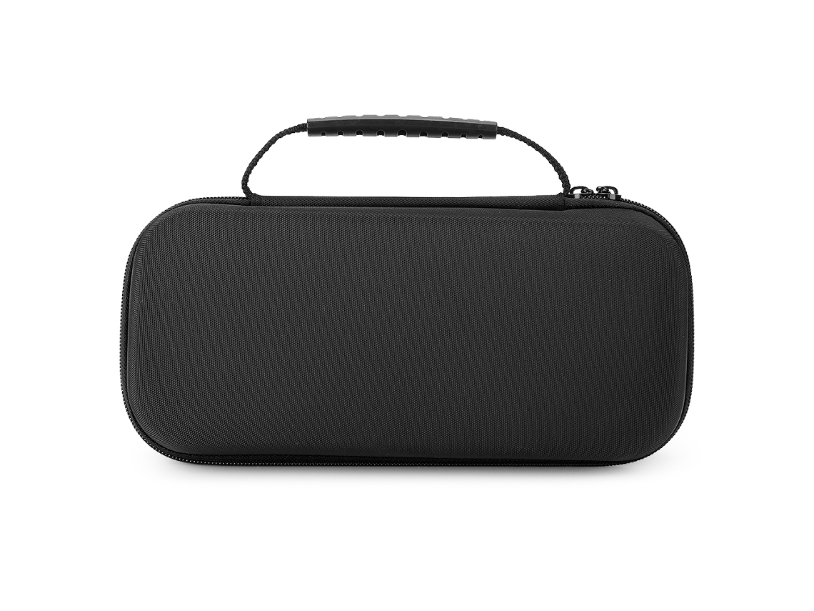 Mali saco de Armazenamento Portátil Eva Protector para Console Nintendo Switch com Zíper Preto