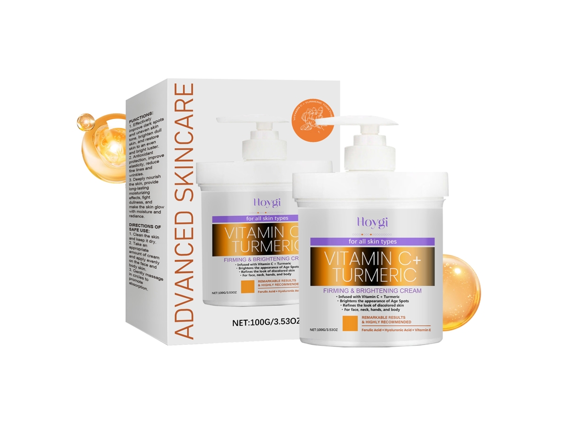 Creme Firmador Clareador com Turmeric e Vitamina C