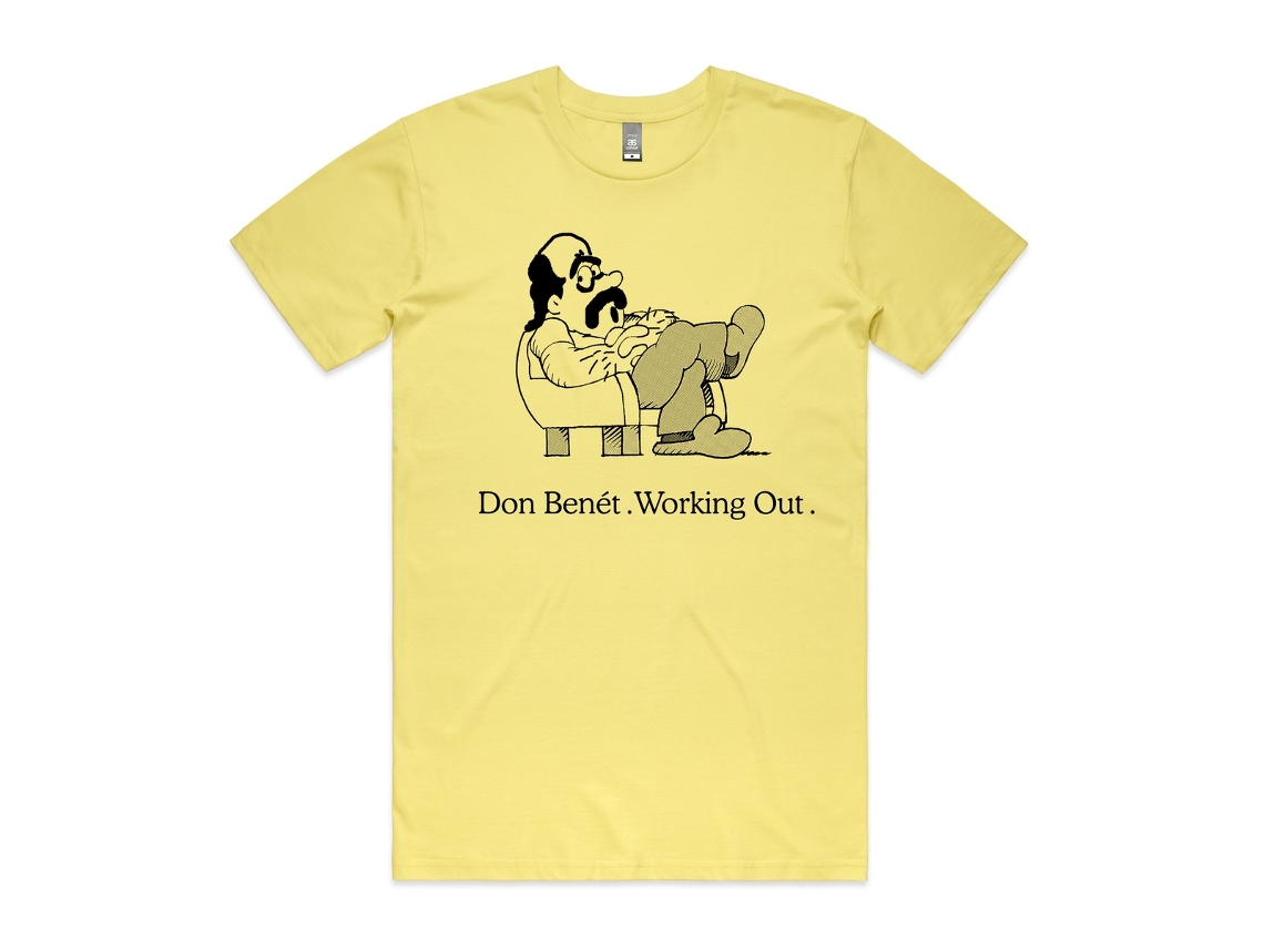 Donny Benet Working Out T shirt ROCKINSTONE Unisex Adults Best Sellers Size:l