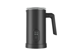 Espumador Automático Leite Máquina Latte Art Preta