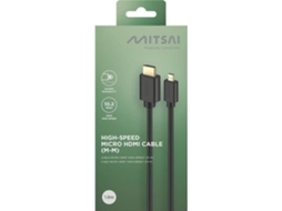 Cabo MITSAI HDMI - Micro HDMI (Outlet Grade A - 1.8 m)