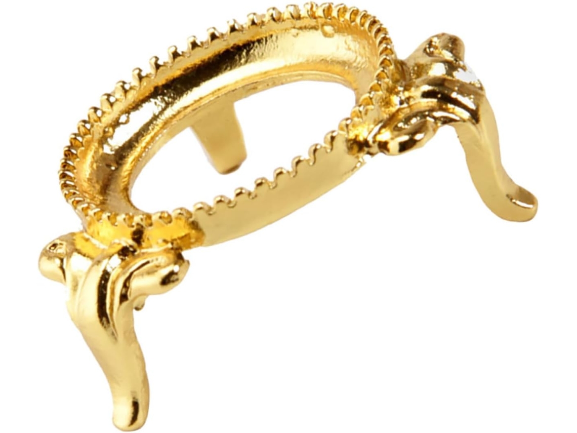 Base De Metal Dourado Para Bola Cristal, Suporte Decorativo Para Esferas, Pedestal Criativo Para Pedras Preciosas E
