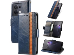 Capa Slot Proteção Smartphone para Oppo Reno8 5G HONGWE. com Porta-Cartões