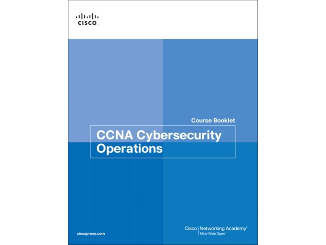 Livro CCNA Cybersecurity Operations Course Booklet de Cisco Networking Academy (Inglês)