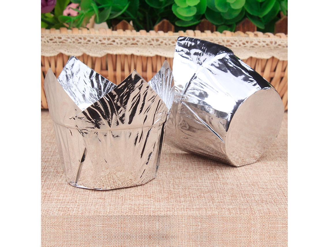 Conjunto De 50 Forminhas Papel Para Bolo, Acessórios Bolos E Muffins.