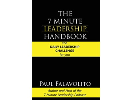 Livro The 7 Minute Leadership Handbook de Paul Falavolito (Inglês)