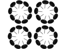 Conjunto De 100 Tachinhas Pretas Multifuncionais E Delicadas Para Decoração Paredes Mapas Duráveis Compactas, Ideais