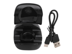 Remote Control Page Turner Bluetooth Camera Video Recording Remote With Charging Case Scrolling Ring For Android For Ios Phone Tablet Black LAXISCREED