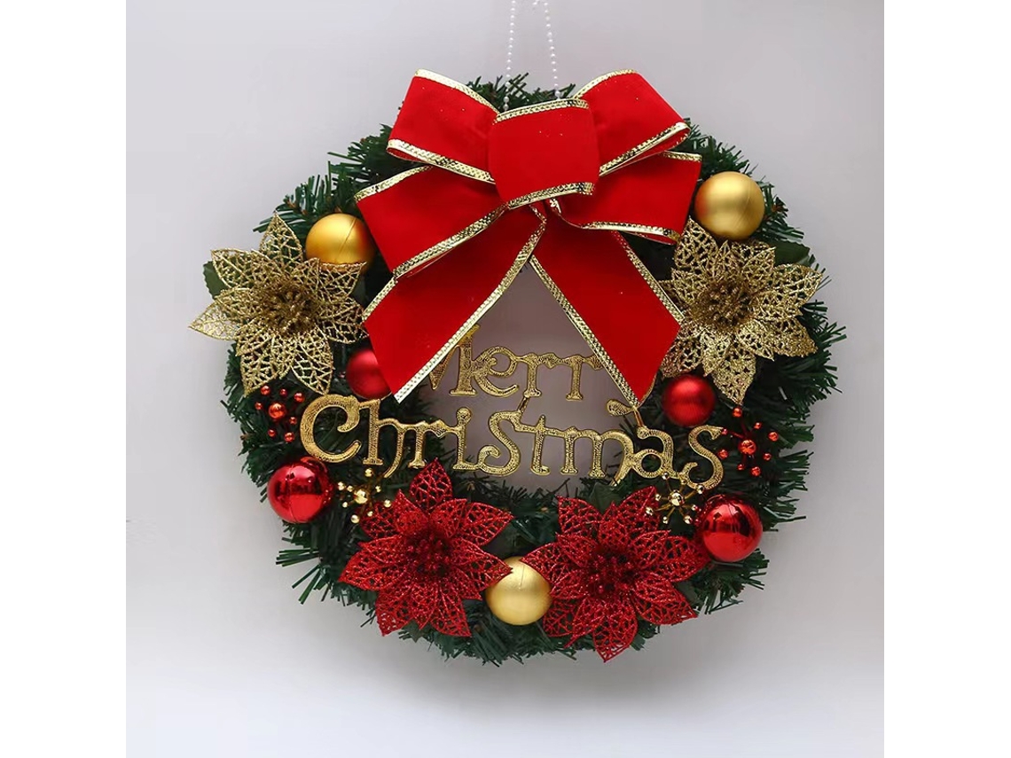 NANA Decoração de Natal Decoração de Janela Suspensa de Porta/Quatro Flores