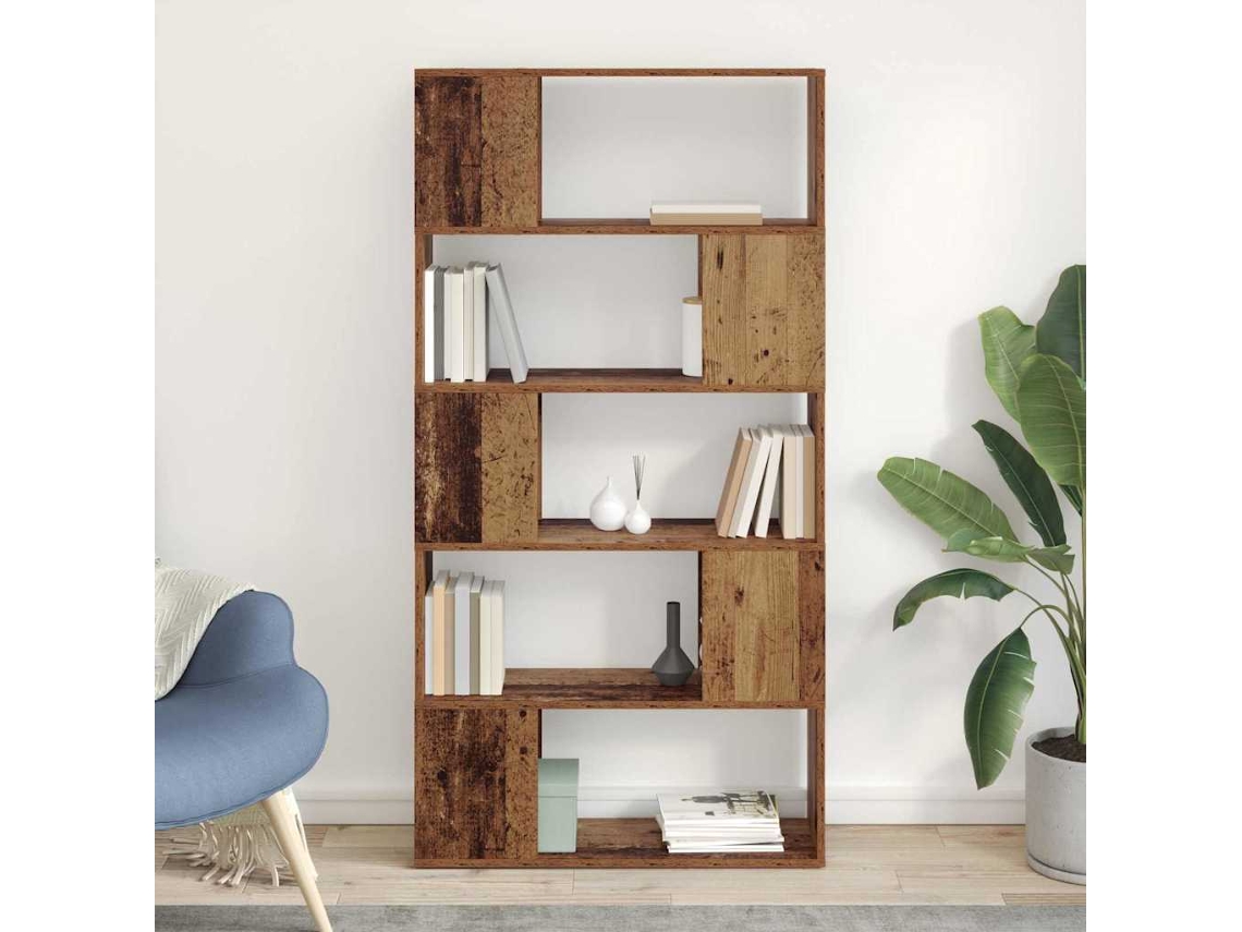 Vidaxl Conjunto de Móvel de Tv Castanho 80 X 24 X 156 Cm