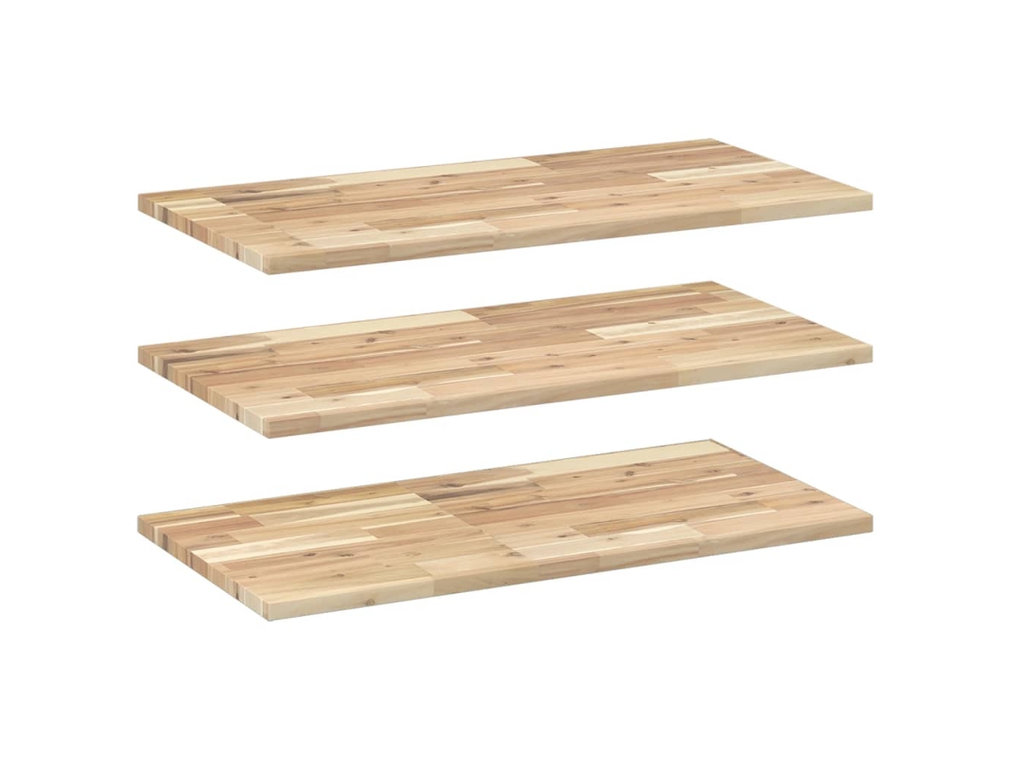 Floating Shelf, Floating Shelves Vidaxl Marrom Madeira De Acácia (100 X 40 X 2 Cm)