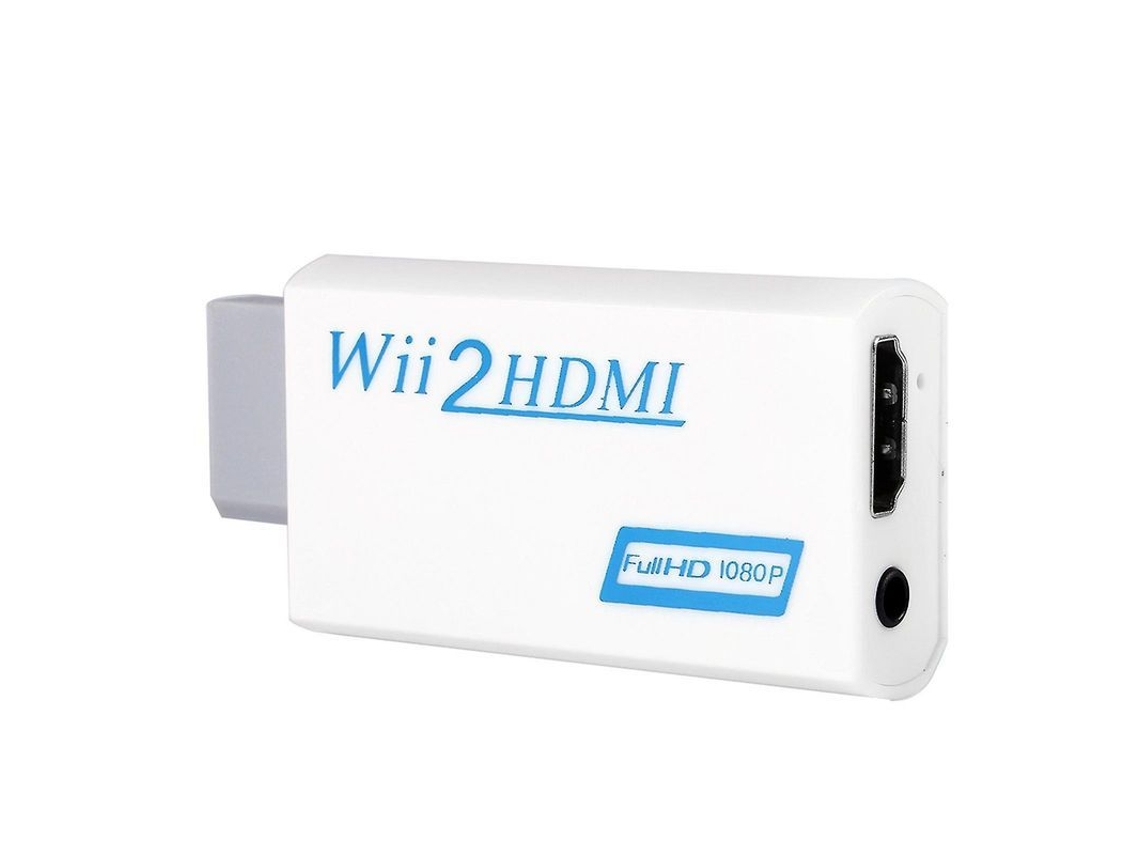 Adaptador Wii para Hdmi com Upscaling 720p/1080p e Saída Áudio 3,5mm. CHARM
