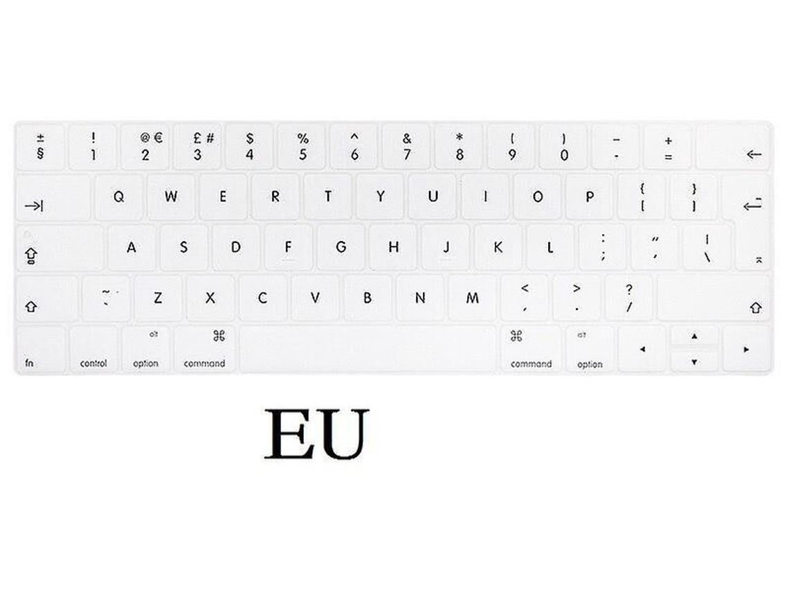Protetores De Teclado Para Teclado Macbook, Película De Silicone À Prova Dágua Everley891