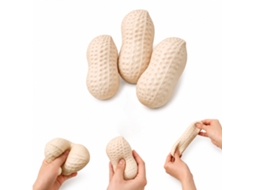 Kit Laxiscreed com 3 brinquedos antiestresse Amendoim para o Natal e Halloween
