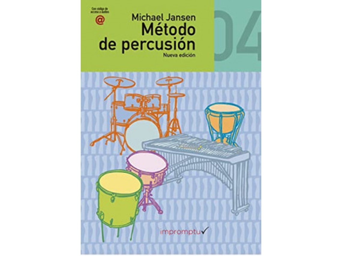 Livro Método De Percusión 4 de Jansen e Michael (Castelhano)