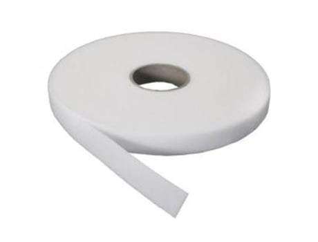 Velcro hembra adhesivo blanco 20mm rollo 25m