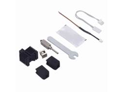 Kit De Bico De Aço Temperado Para Extruder Hot End Com Termistor E Aquecedor Cerâmico Para Bambu Lab X1