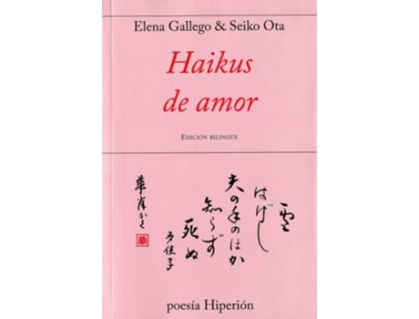 Livro Haikus De Amor de Ota Seiko Gallego Elena (Espanhol)