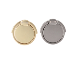 Suporte de Fivela Anel com Função Magnética Rotação 360°, Branco. EOOCOO (ouro + Prata) | EOOCOO