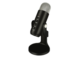 Microfone TOPK Gaming Hylang Preto Prateado