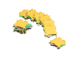 Laxiscreed Blocos De Ligação A Parafuso Para Montagem Em Bastidor, Retardador De Chamas, Pack De 50