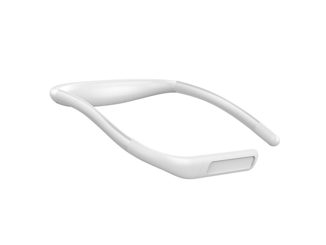 Luz de Leitura para Pescoço Recarregável com 3 Cores Brilho Ajustável Lâmpada de Mesa Flexível para Dormitório Camping Presente