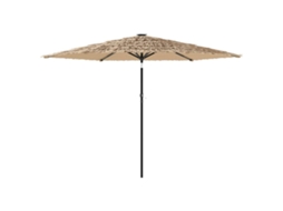 Guarda-sol de jardim VIDAXL Marrom (288x288x225 cm)