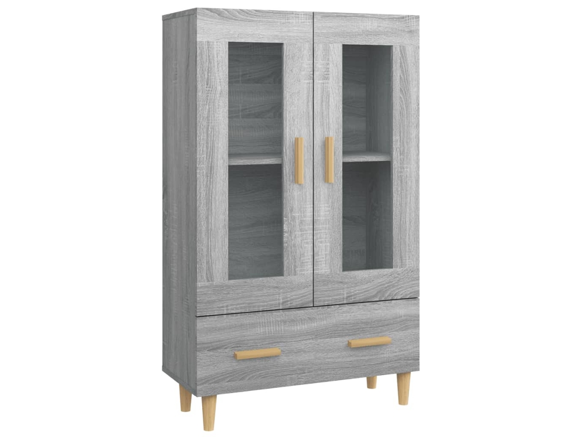 Highboard, Highboards Vidaxl Cinzeto Madeira Processada (n/a)
