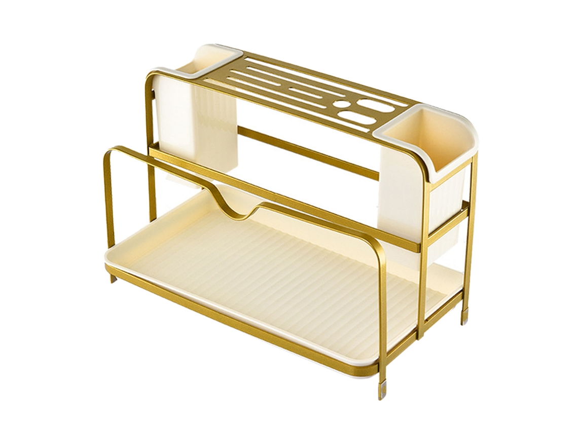 Suporte para Colheres de Pau Multifuncional LAXISCREED Ouro