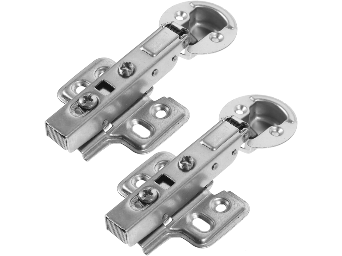 Conjunto De 2 Aço Para E Com Fechamento Suave, Ideais Portas Cozinha.