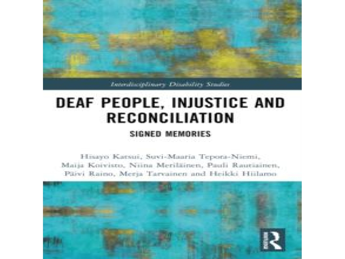 Livro Deaf People Injustice and Reconciliation Signed Memories de Hisayo Katsui (Inglês)