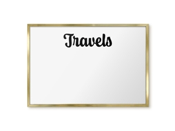 Magnetic Board For Wall Travels For The Bedroom Espelharte (60x40 Cm)