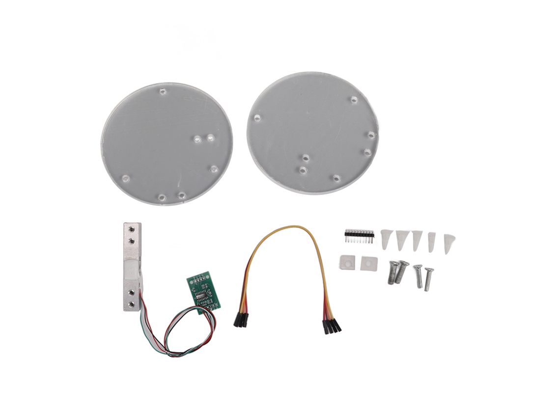 Kit De Sensor De Peso De Célula De Carga Digital Com Módulo Ad Hx711, Kit De Sensor De Pressão Hx711 De 5kg (alta Precisão, Compatível Com Kit)