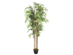 Vidaxl Árvore De Bambu Artificial 1605 Folhas 180 Cm Verde