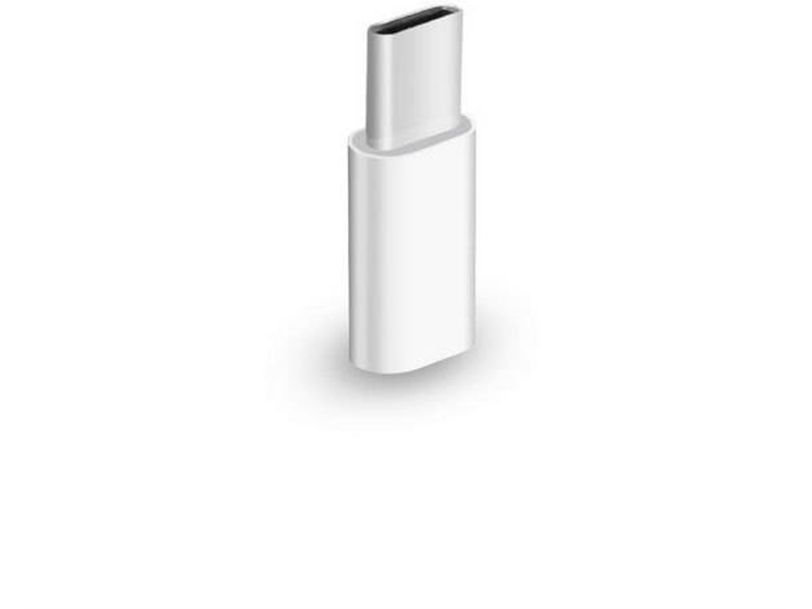 Adaptador MicroUSB - USB-C 3. 1 Branco