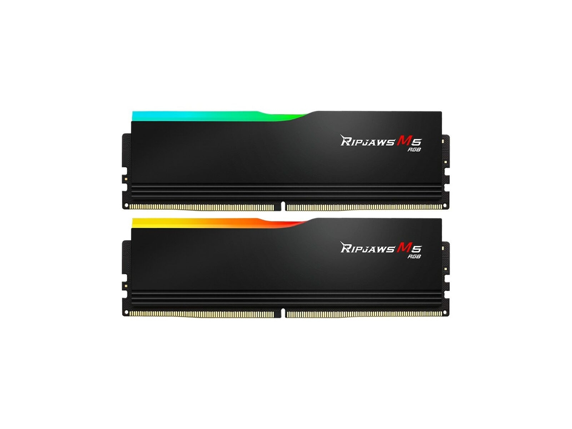 Memória RAM G.SKILL Ripjaws M5 RGB F5-6400J3239G32GX2-RM5RK (2 x 32 GB - DDR5 - 64 GB)