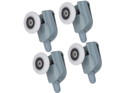 Roda Guia Inferior De Para Porta Vidro Chuveiro Portas 5 Mm E 6 (roda