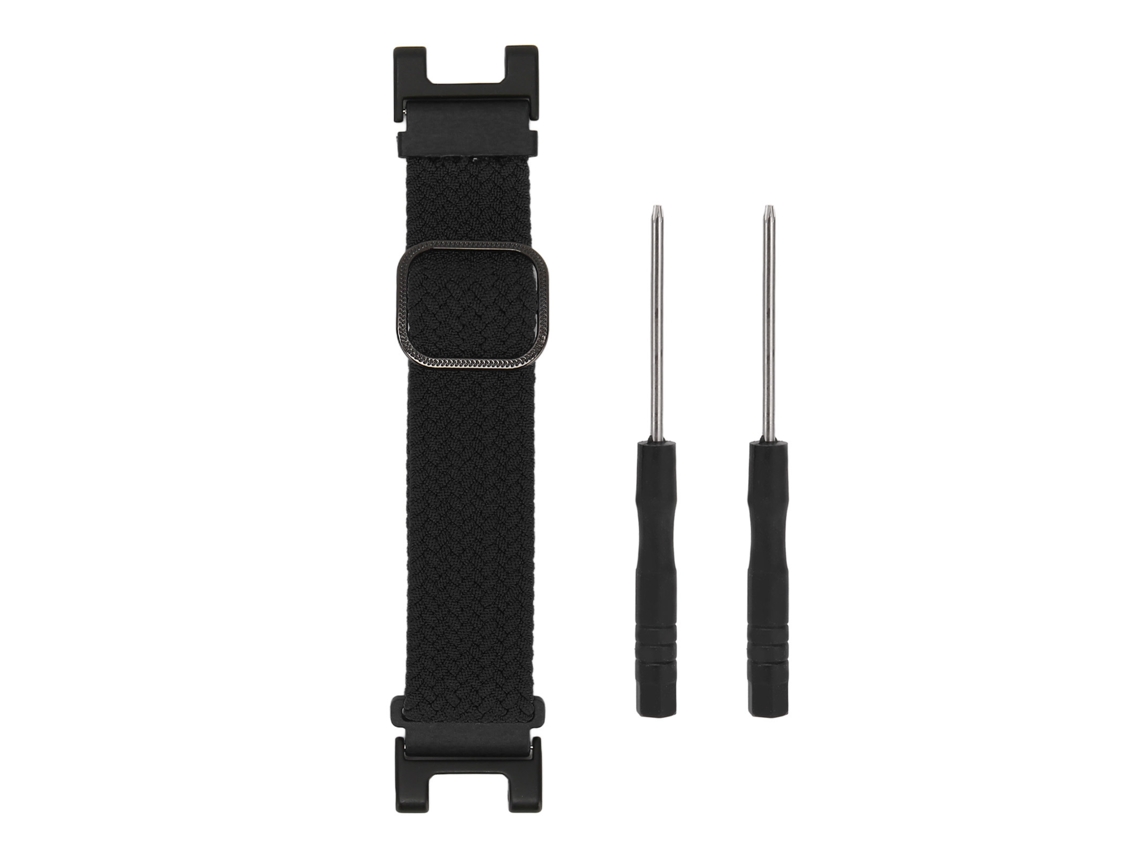 Pulseira de Nylon Trançada para Amazfit T Rex Pro, Resistente Ao Suor, Ajustável