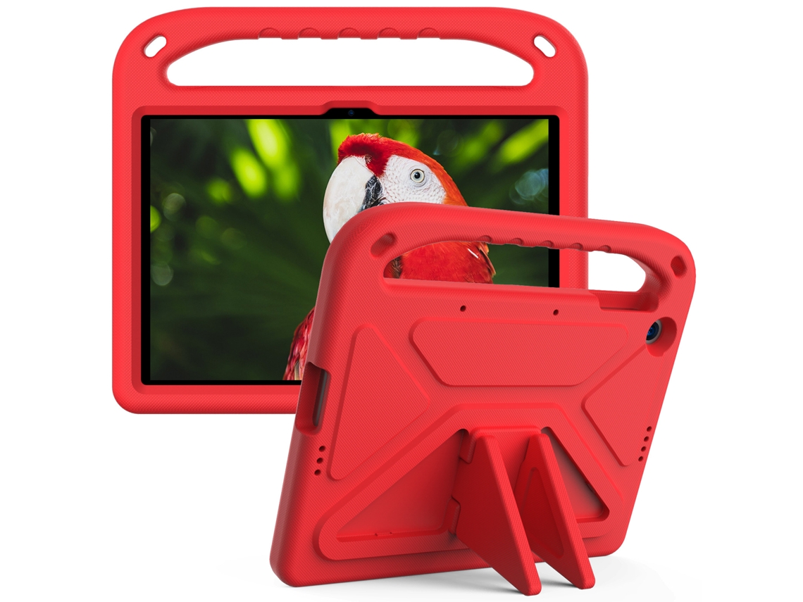 Capa Para Honor Pad X8a/a8b De 11 Polegadas, Com Absorção De Impacto, Alça, Em Eva, Suporte, Para Crianças, Leve. Vermelho Hexinyigjly