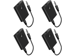 Adaptador Bluetooth 5.3 Para 4 Unidades, Ideal Para Usar Em Aviões Com 2 Fones De Ouvido Sem Fio, Com Conector De 3,5 Mm. Transmissor E Receptor