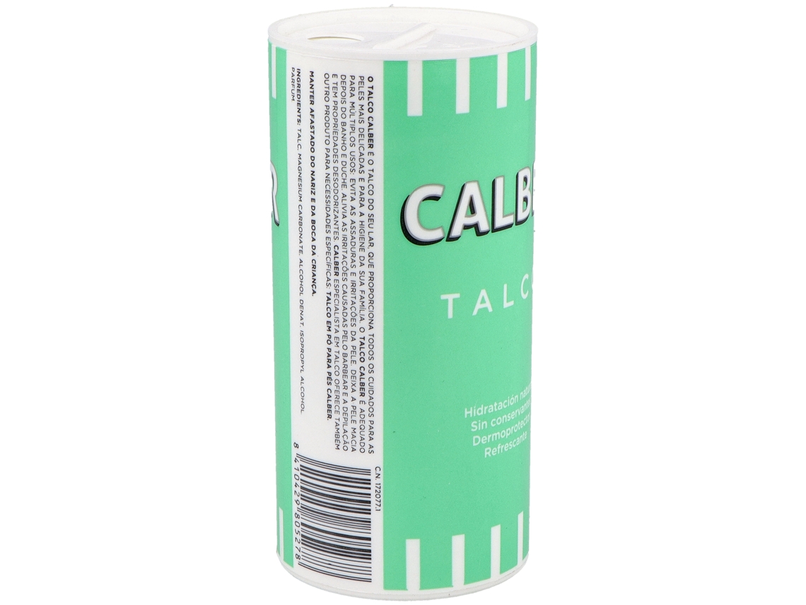 Talco Dermoprotetor e Hipoalergênico 100g CALBER