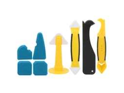 8 Peças Ferramenta De Acabamento De Solda Ferramenta Portátil Espátula De Selante De Silicone Rasqueta Colher Multifuncional