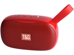 Coluna Bluetooth RITTEREC TG173 (Vermelho - Alcance: até 10 m)
