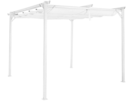 Pérgola DKD HOME DECOR com Toldo (Outlet Grade A - 290x290x230 cm)